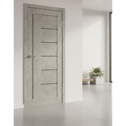 Дверь межкомнатная VellDoris MASTER FOIL LOFT 3 со стеклом без притвора
